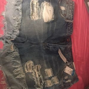 Rue 21 high waist shorts